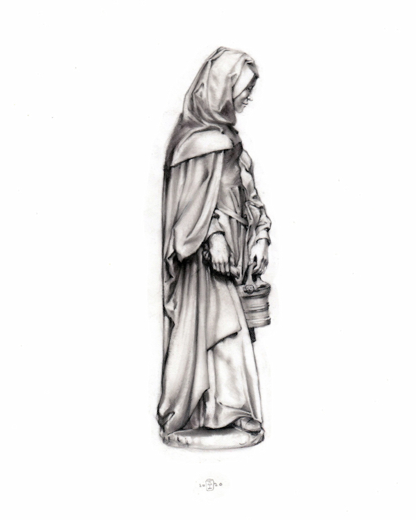 St. Martha Study Illustration